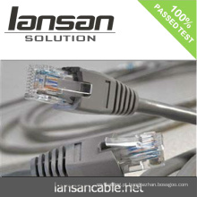 LANSAN Profissional de alta velocidade cat6 utp patch cord cabo PVC / LSOH ETL / UL / ROHS / ANATEL